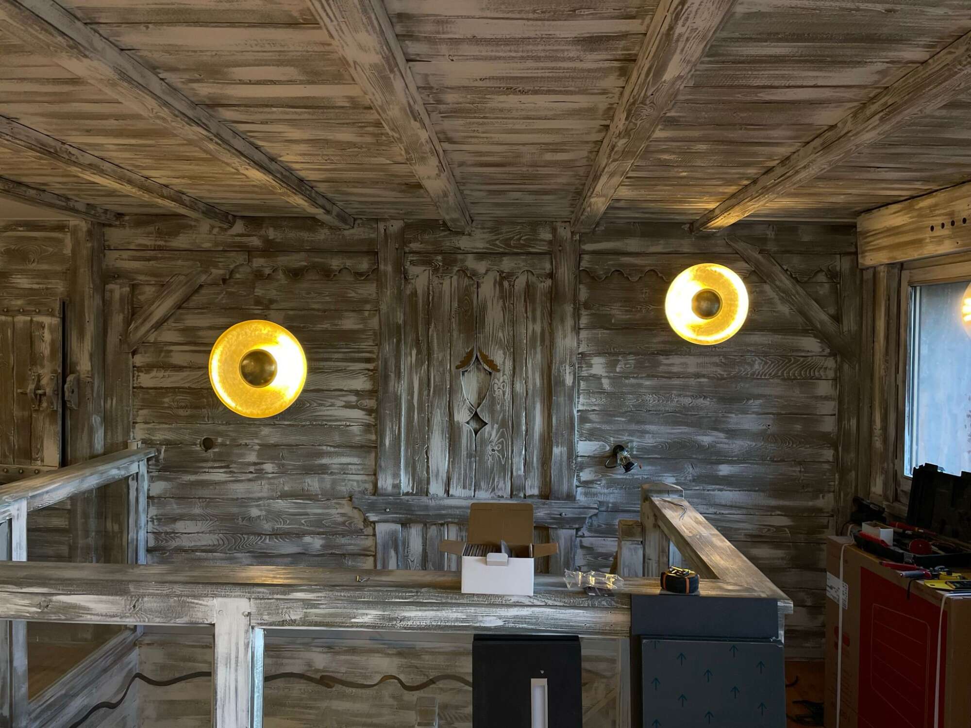 PHOTO DE LAMPE MURALE